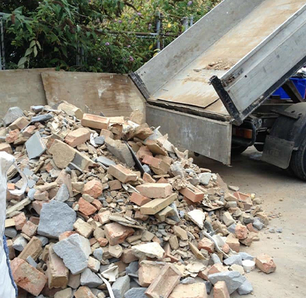 Enlèvement de gravats dans le Val d'Oise (95)